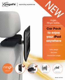 Paquete para coche Vogels TMS 302 RingO para iPad 2 y 3