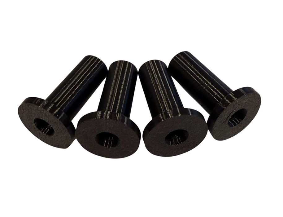 Juego de adaptadores de anillo P para televisor Samsung – 4x anillo P – 4x tornillos M8x50mm + 12 arandelas – Para montaje de soporte de televisor