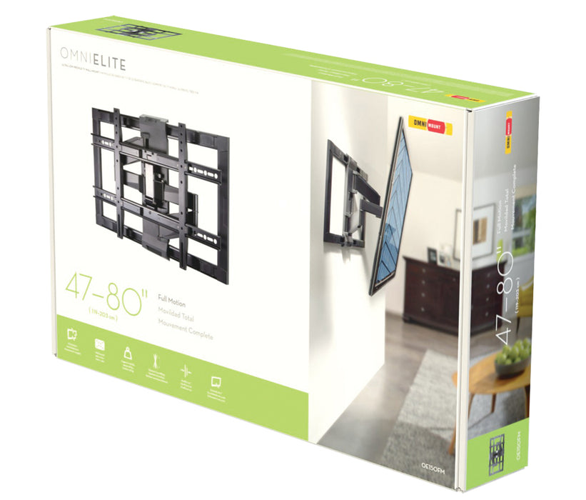 Soporte de televisor completamente móvil 47-80"