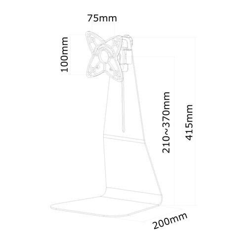 Neomounts Monitor Stand FPMA-D850