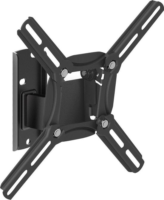 Soporte de pared giratorio e inclinable para pantallas de 10" a 43"