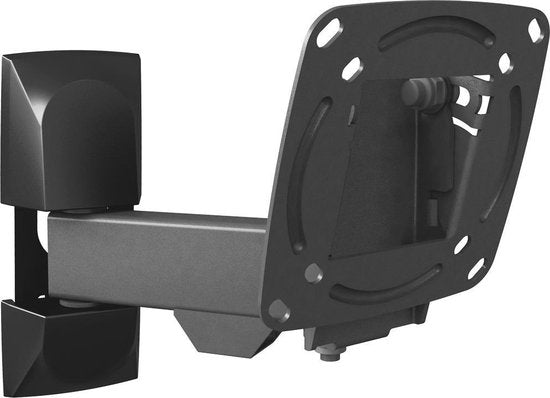 Soportes Barkan Soporte Compacto para TV para pantallas pequeñas | 13-29 pulgadas | Movimiento completo | Juegos | Distancia 5.8 cm - 17.6 cm