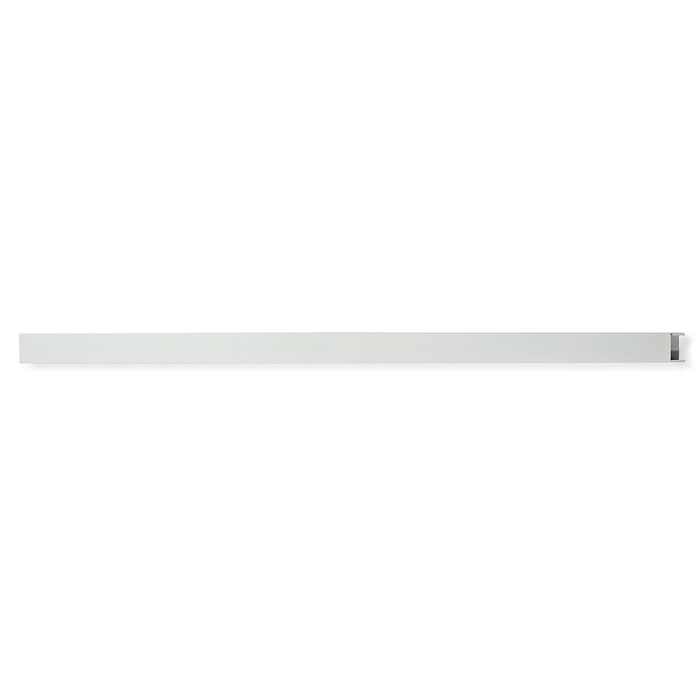 Canaleta para cables 110 cm x 6 cm Blanco Aluminio