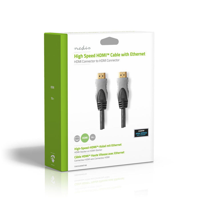 Cable HDMI de lujo de alta velocidad con Ethernet 10,0 metros