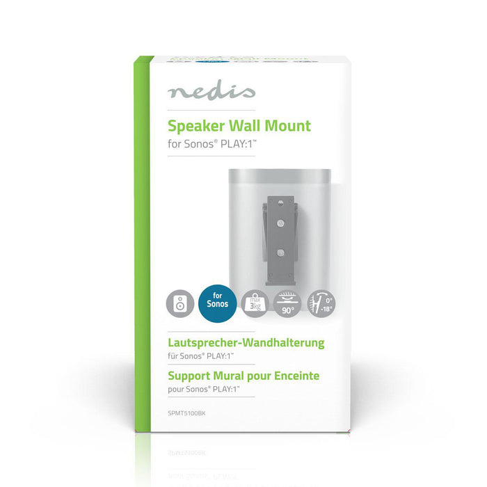 Luidspreker Muurbeugel | Sonos® PLAY:1? | Kantel- en zwenkbaar | Max. 3 kg