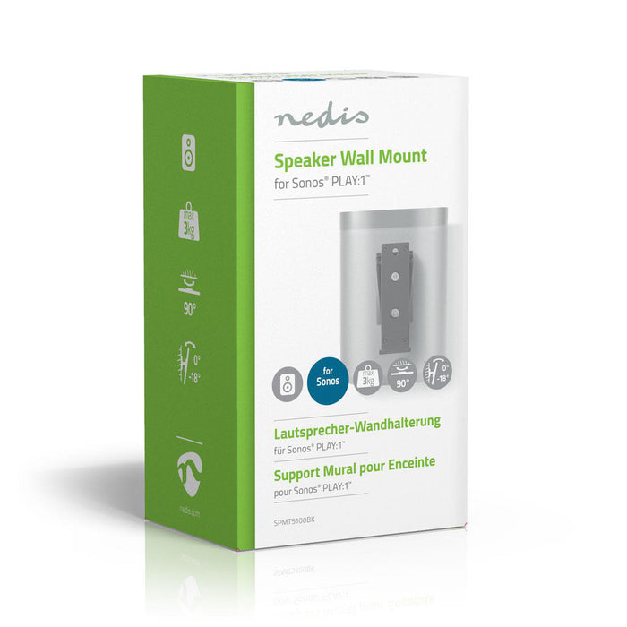 Luidspreker Muurbeugel | Sonos® PLAY:1? | Kantel- en zwenkbaar | Max. 3 kg