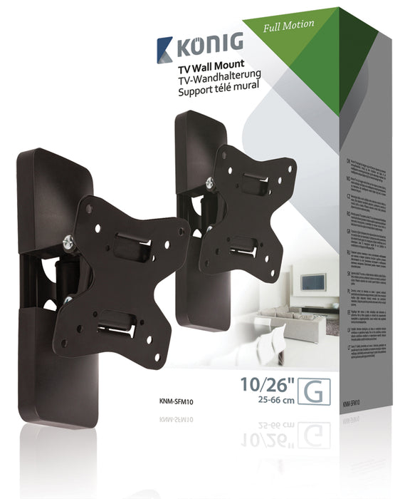 Soporte de pared completamente móvil 10-26"