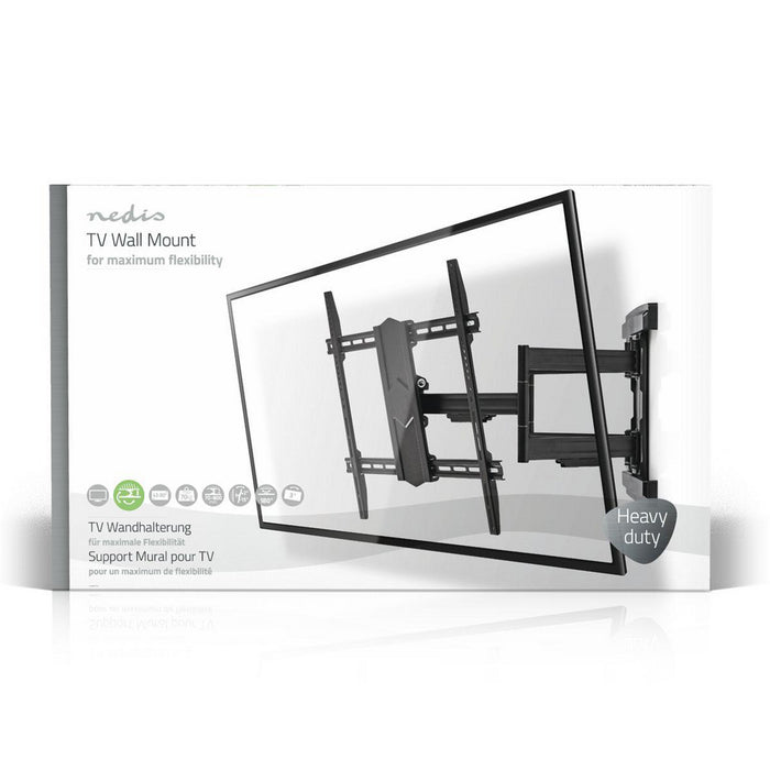 Soporte de pared para televisor de movimiento completo | 43 - 90" | Máx. 70 kg | 6 puntos de bisagra