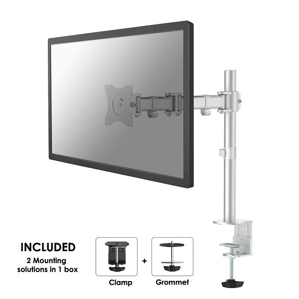 Neomounts NM-D135 plata Soporte de escritorio 1 pantalla