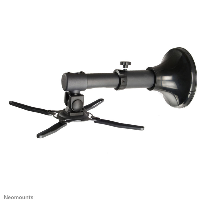Neomounts Beamer-W050 negro es un soporte de pared universal para proyectores y cañones de imagen.