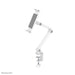 Neomounts DS15-545WH1 Tablet houder bureauklem 4.7-12.9" - universeel - full motion – detailaanzicht 2