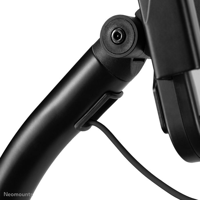 Neomounts DS15-625BL1 kantel- en roteerbare tafelblad tablethouder voor 7,9-11 inch tablets - Zwart