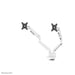 Neomounts DS70-250WH2 Monitorarm 17-32" - gasveer - Topfix - 180°-stop – detailaanzicht 2
