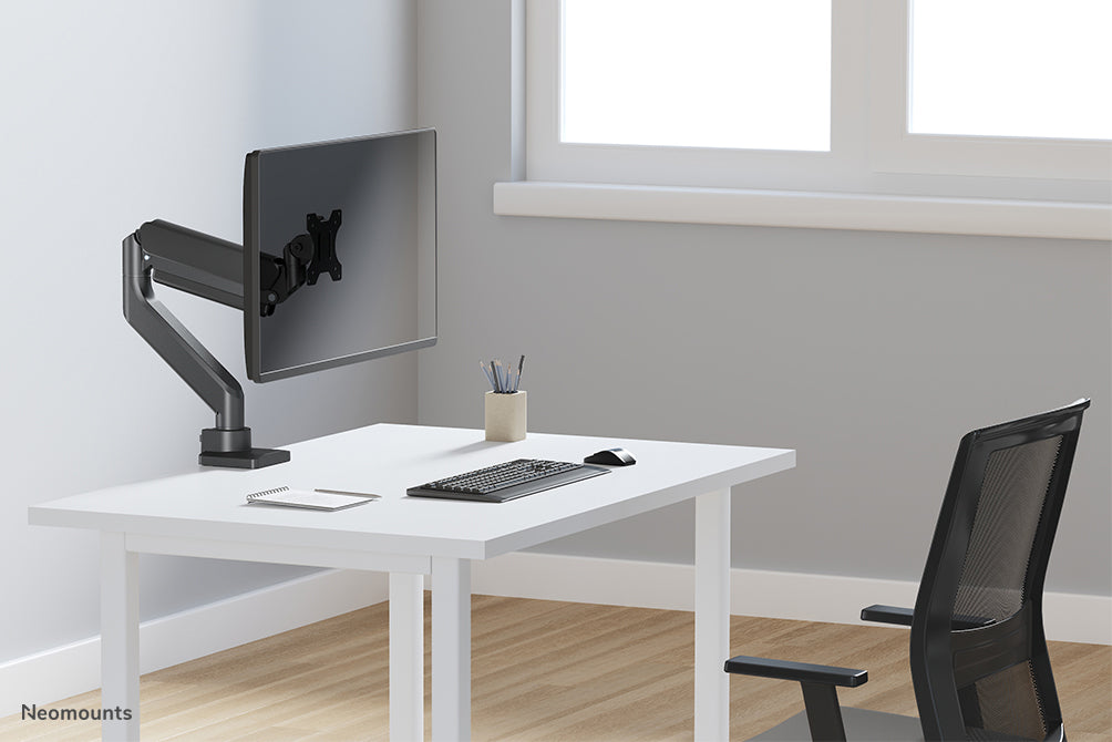 Neomounts DS70-450BL1 full motion monitor bureausteun voor 17-42 inch schermen - Zwart