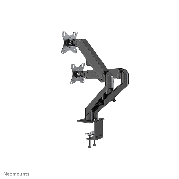 Neomounts DS70-700BL2 full motion monitor bureausteun voor 17-27 inch schermen - Zwart
