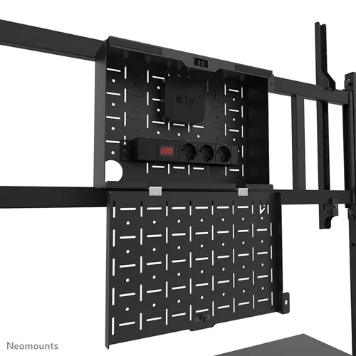 Neomounts FL50-575BL1 Soporte de Piso: Solución Móvil para Televisores de 65-110 Pulgadas - Negro