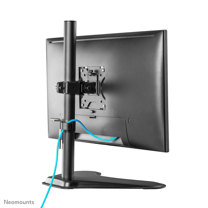 Neomounts FPMA-D550S zwart full motion bureaustandaard voor flat screens t/m 32 inch, hoogteverstelbaar - Zwart