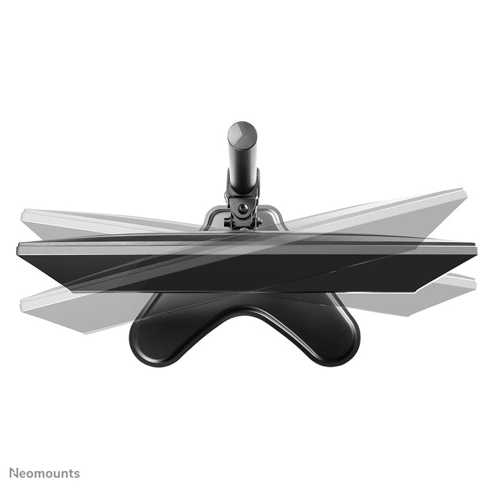 Neomounts FPMA-D550S zwart full motion bureaustandaard voor flat screens t/m 32 inch, hoogteverstelbaar - Zwart