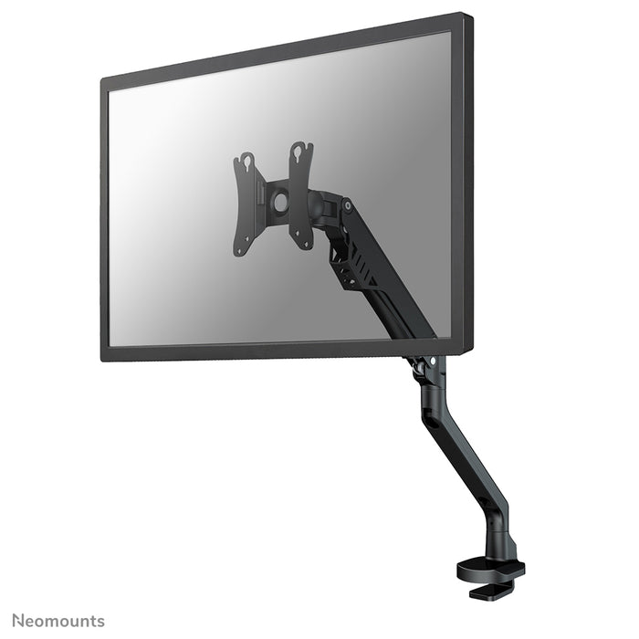 Neomounts FPMA-D750black2 is een bureausteun met gasveer voor flat screens t/m 32 inch (81 cm).