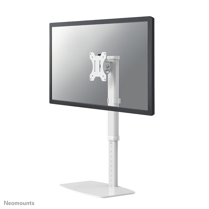 Neomounts FPMA-D890 blanco es un soporte de escritorio para pantallas planas de hasta 30 pulgadas (76 cm).