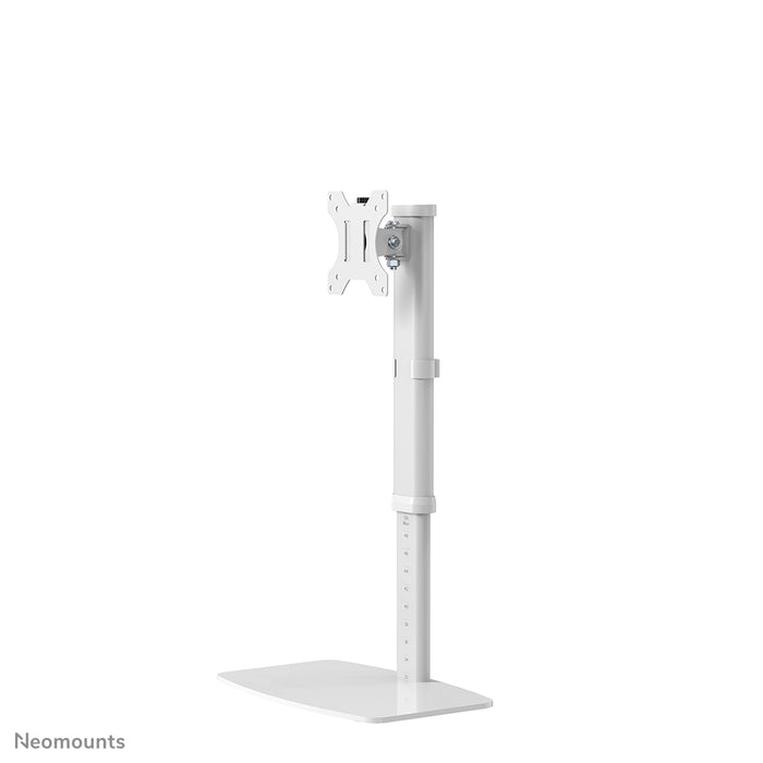 Neomounts FPMA-D890 blanco es un soporte de escritorio para pantallas planas de hasta 30 pulgadas (76 cm).