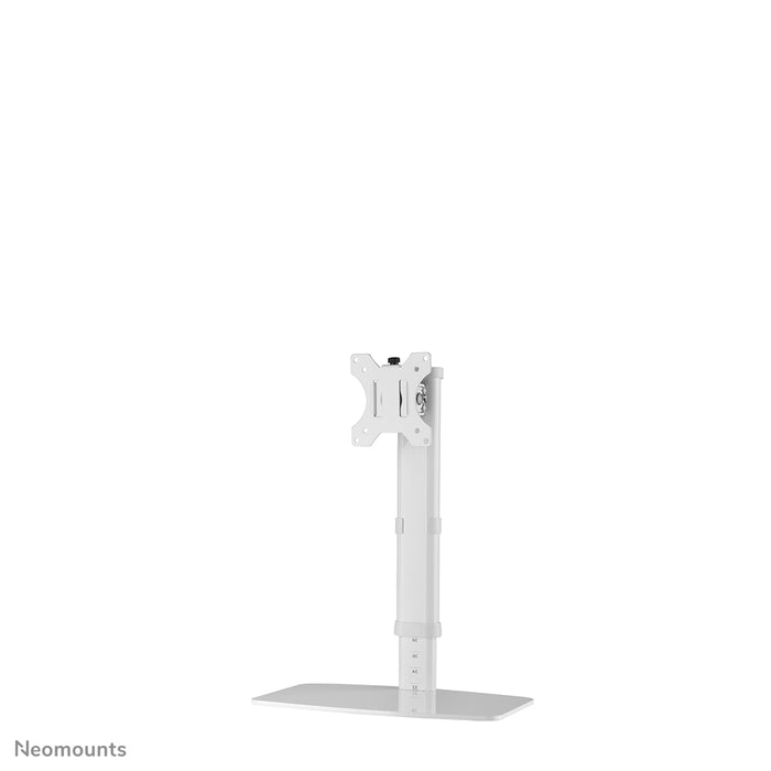 Neomounts FPMA-D890 blanco es un soporte de escritorio para pantallas planas de hasta 30 pulgadas (76 cm).