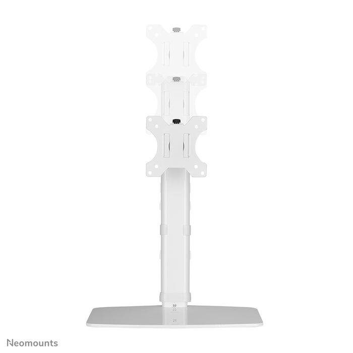 Neomounts FPMA-D890 blanco es un soporte de escritorio para pantallas planas de hasta 30 pulgadas (76 cm).