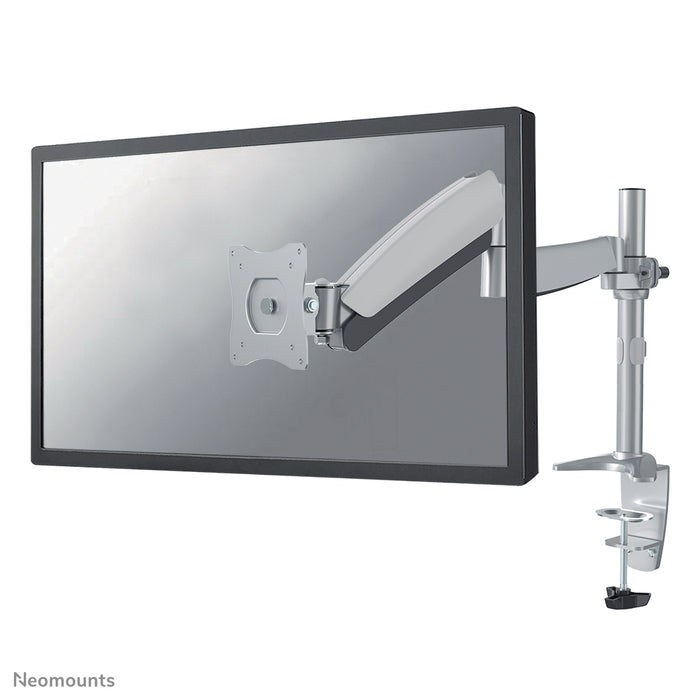 Neomounts FPMA-D950 is een bureausteun met gasveer voor flat screens t/m 27 inch.
