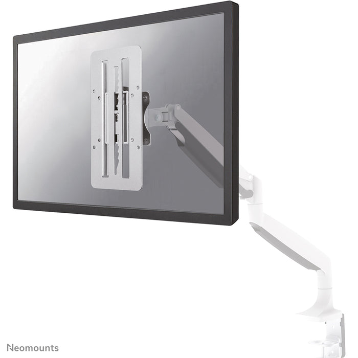 Neomounts FPMA-LIFT100 es un adaptador que permite el ajuste escalonado de altura en soportes VESA 75/100.