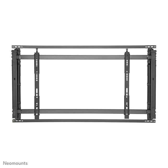 Neomounts LED-VW1750 negro es un soporte de pared plano para muro de video para pantallas de hasta 55 pulgadas (140 cm).