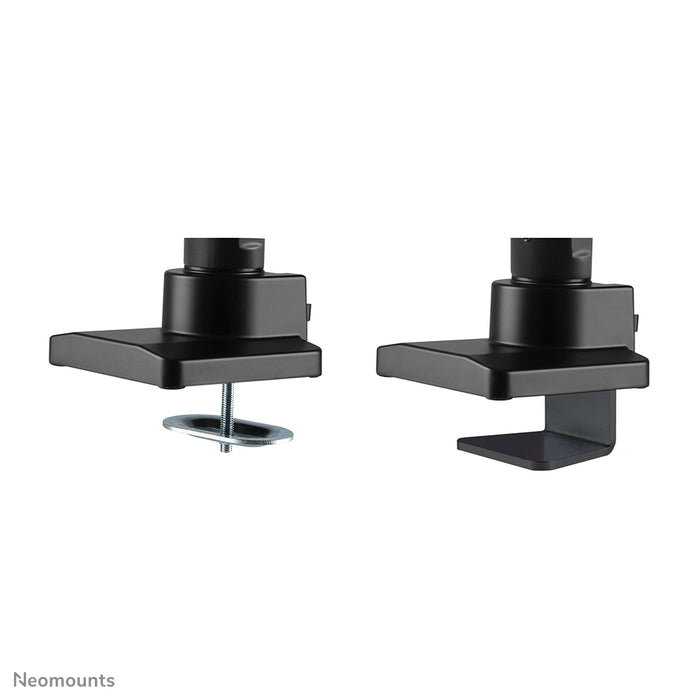 Neomounts NM-D775 zwartPLUS es un soporte de escritorio con resorte de gas para monitores curvos de hasta 49 pulgadas (124 cm) - Negro