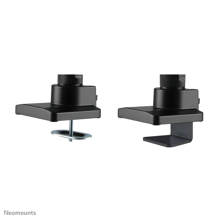 Neomounts NM-D775black es un soporte de escritorio con resorte de gas para pantallas planas de hasta 32 pulgadas (81 cm) - Negro