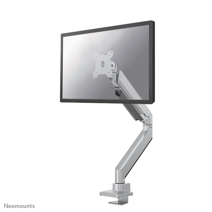 Neomounts NM-D775 plata es un soporte de escritorio con resorte de gas para pantallas planas hasta 32 pulgadas (81 cm) - Plata