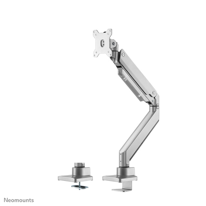 Neomounts NM-D775 plata es un soporte de escritorio con resorte de gas para pantallas planas hasta 32 pulgadas (81 cm) - Plata