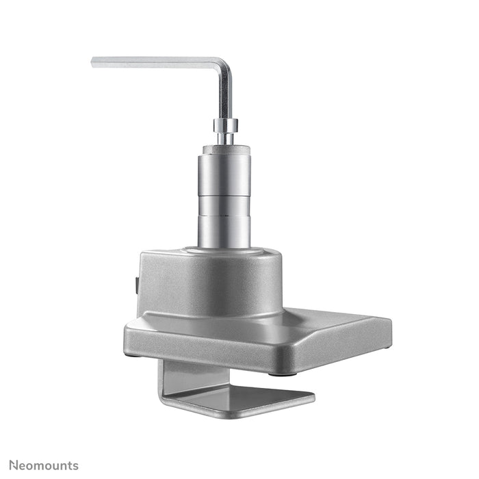 Neomounts NM-D775 plata es un soporte de escritorio con resorte de gas para pantallas planas hasta 32 pulgadas (81 cm) - Plata