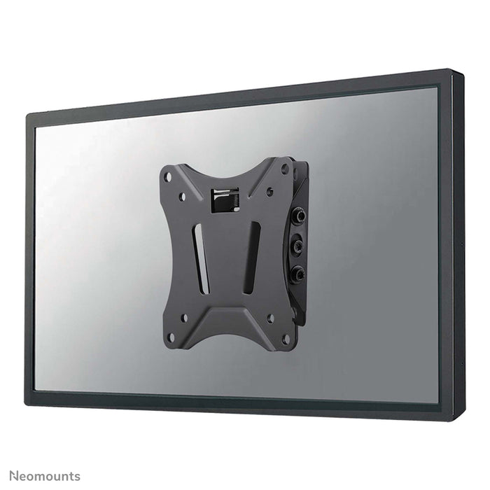 Neomounts NM-W60 negro es un soporte de pared inclinable para pantallas planas de hasta 30 pulgadas.