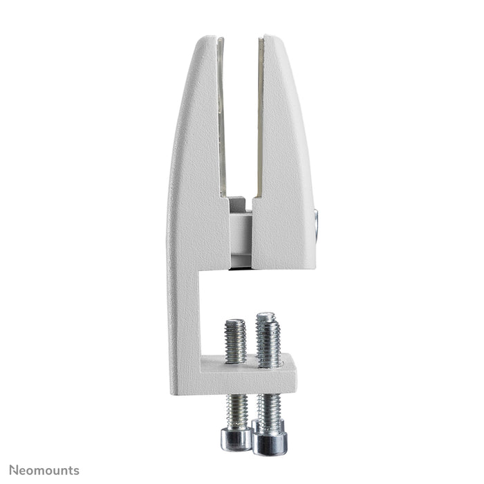 Juego de abrazaderas de escritorio Neomounts 8-25 mm - Blanco