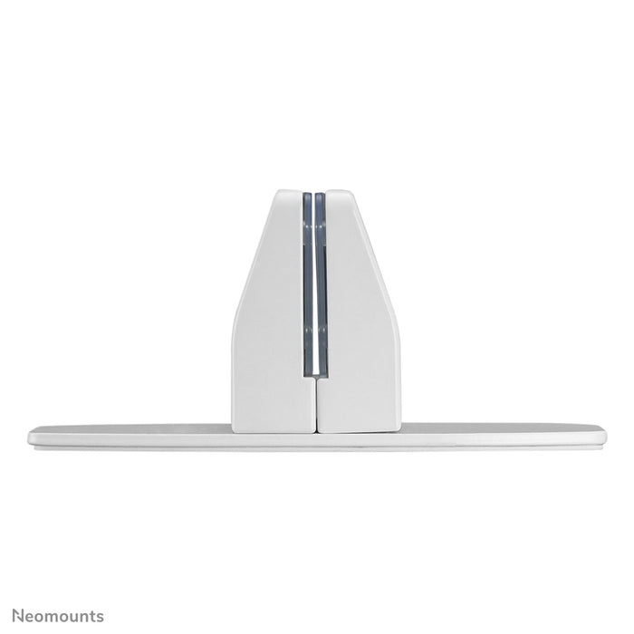Juego de abrazaderas para escritorio Neomounts con base para mesa - Blanco