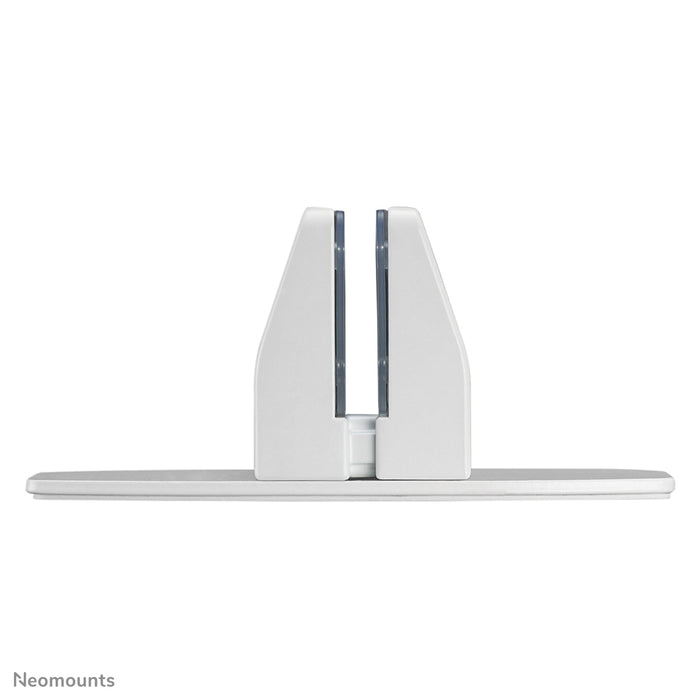 Juego de abrazaderas para escritorio Neomounts con base para mesa - Blanco