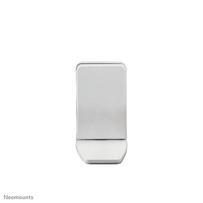 Juego de abrazaderas para escritorio Neomounts con base para mesa - Blanco