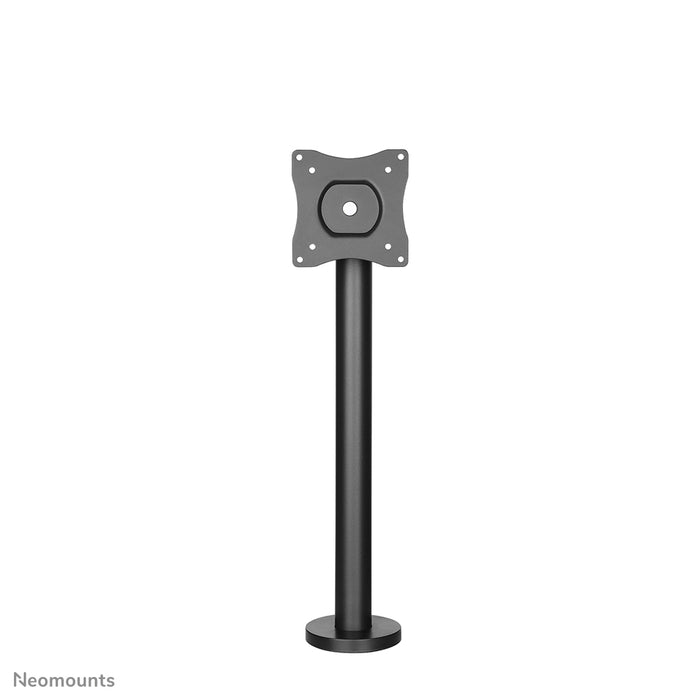 Neomounts NS-DPOS100 negro es un soporte de escritorio con 1 punto giratorio para pantallas planas de hasta 32 pulgadas.