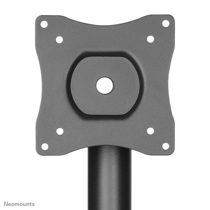 Neomounts NS-DPOS100 negro es un soporte de escritorio con 1 punto giratorio para pantallas planas de hasta 32 pulgadas.