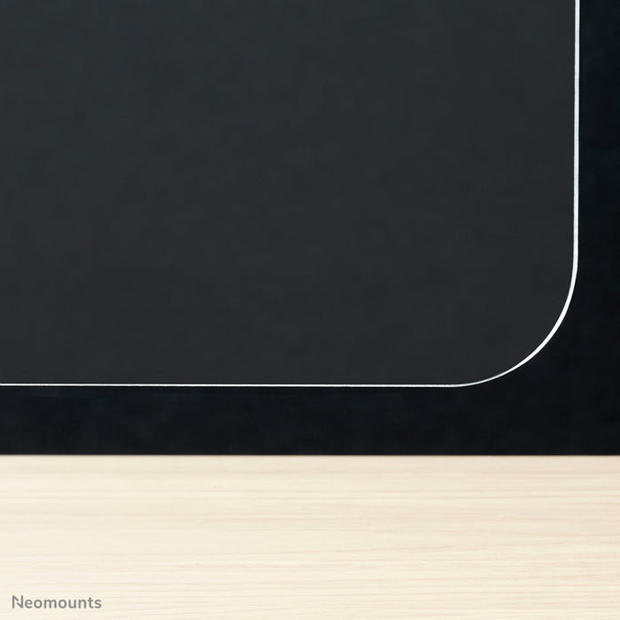 Neomounts NS-PLXPROTECT2 es una pantalla transparente para 2 pantallas planas y ofrece protección contra la distancia en el lugar de trabajo - Acrílico transparente, 100% reciclable | PLXPROTECT está registrado como patente de diseño de la UE |