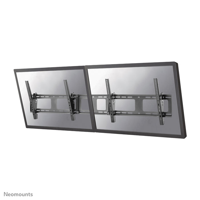 Neomounts NS-WMB200 negro es un soporte de pared para tablero de menú para pantallas de hasta 52 pulgadas (132 cm).