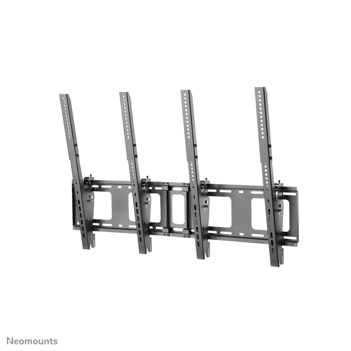 Neomounts NS-WMB200P negro es un soporte de pared para tablero de menú para la instalación vertical de pantallas de hasta 52 pulgadas (132 cm).