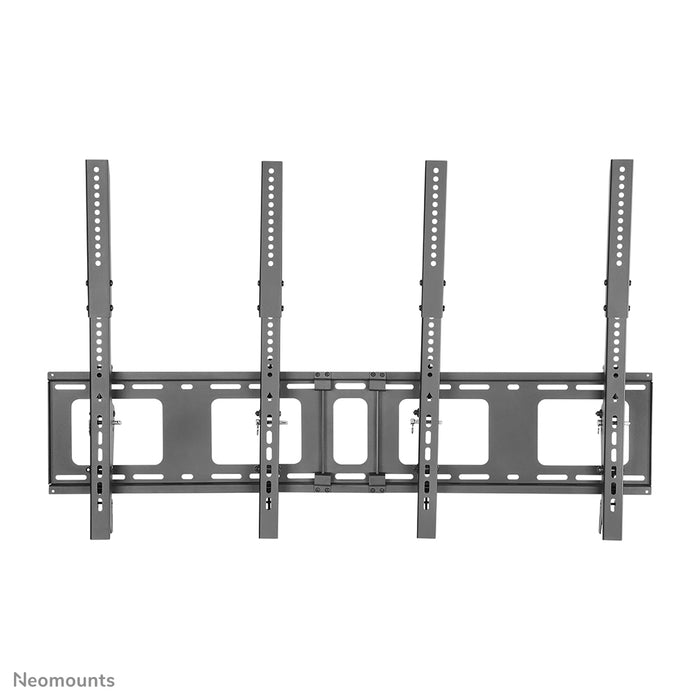 Neomounts NS-WMB200P negro es un soporte de pared para tablero de menú para la instalación vertical de pantallas de hasta 52 pulgadas (132 cm).