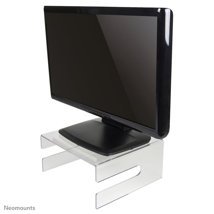 Neomounts NSMONITOR50 es un elevador de acrílico para pantallas LCD/TFT/CRT.