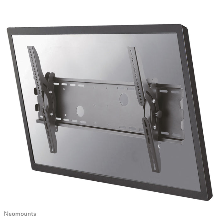 Neomounts PLASMA-W200 negro es un soporte de pared inclinable para pantallas planas de hasta 85 pulgadas (216 cm).