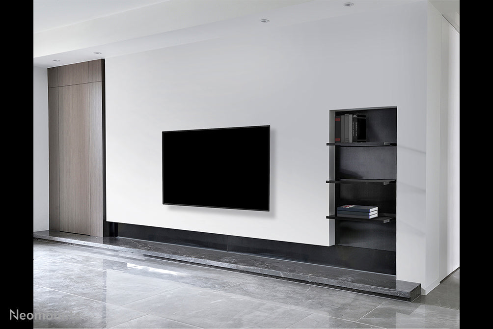 Neomounts WL30-550BL12 soporte plano de pared para pantallas de 24-55 pulgadas - Negro