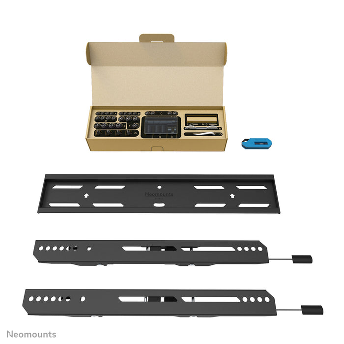Neomounts WL30S-850BL14 soporte plano de pared para pantallas de 32-65 pulgadas - Negro
